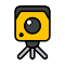 the mobile police camera icon