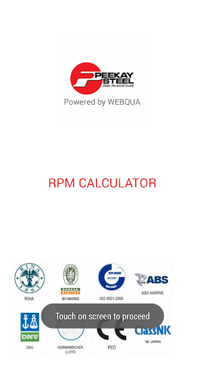 RPM Calculator For Steel Mills