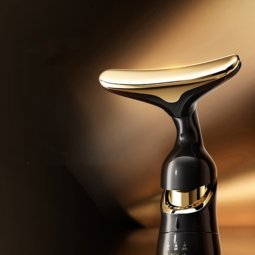 Title 2, Ultrasonic Black Gold Massage Instrument for Ho...