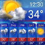 Cover Image of Скачать Free Weather Forecast App Widget 16.1.0.47350_47482 APK