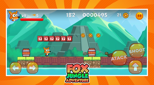 Classic Fox Jungle Adventures Game - v2.1