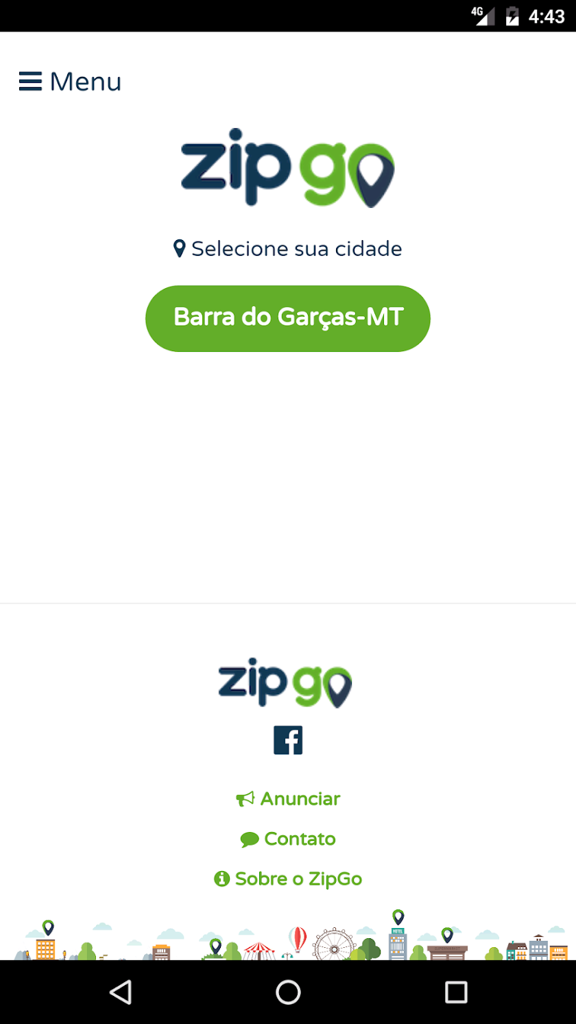 ZipGo Screen 1