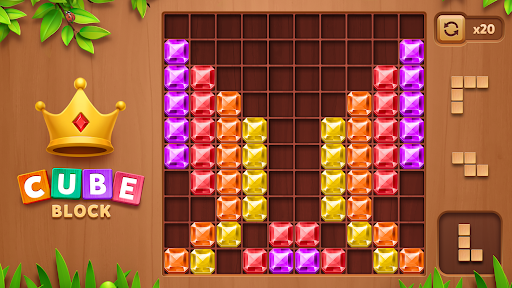 Screenshot Cube Block - Woody Puzzle Game