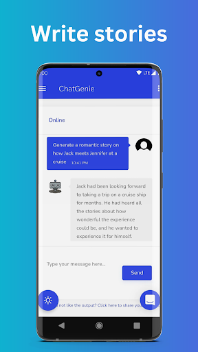 Screenshot Chatgbt AI Chatbot - Ask AI