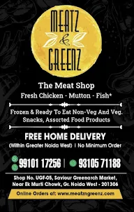 MeatZ & GreenZ menu 1