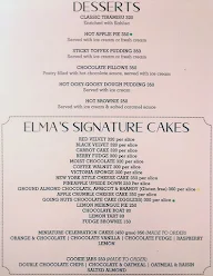 Elma's Brasserie menu 7