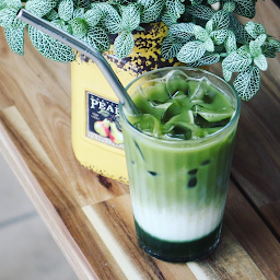 Matcha Pandan Latte