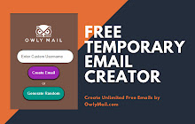 Free Temp Mail Creator small promo image