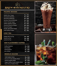 Brew Chemistry menu 2