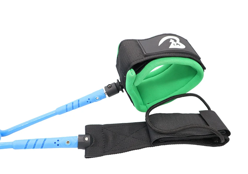 Cuerda de surf 1.5M con lazo para el pie anticaída, tracción mejorada para un surf seguro y evitar perder la tabla.