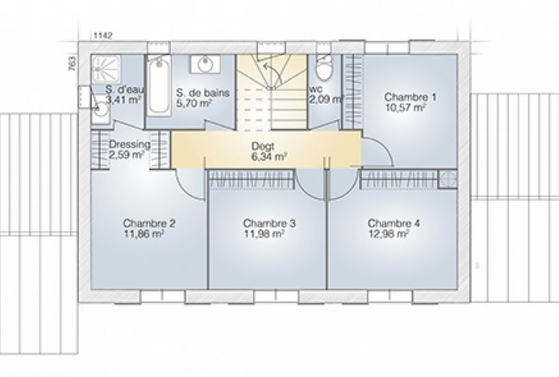  Vente Terrain + Maison - Terrain : 1 104m² - Maison : 140m² à Pollestres (66450) 