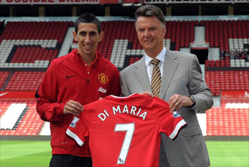 Manchester United winger Angel Di Maria. Photo/Courtesy