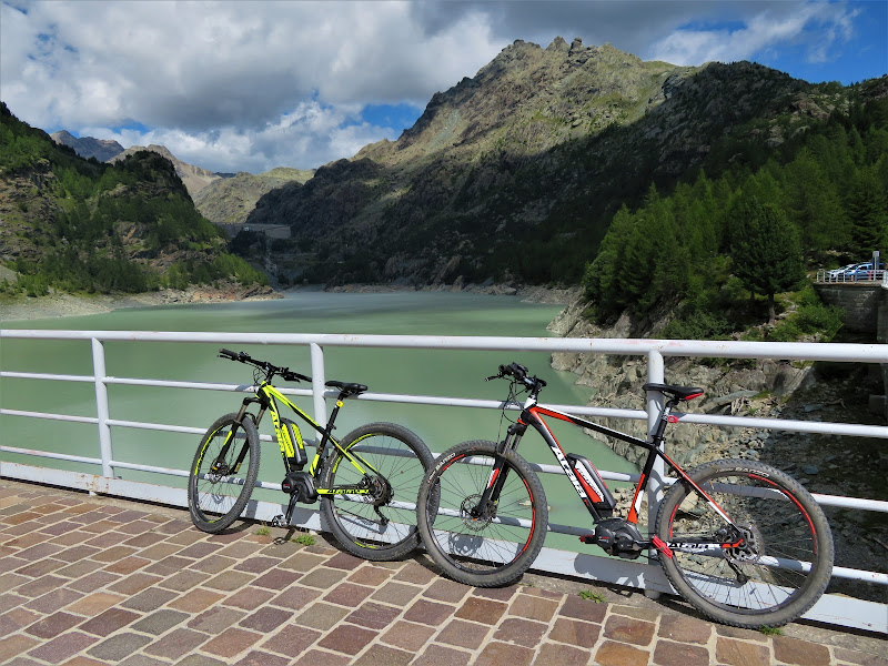 E-bike e Dighe CampoMoro e AlpeGera di Laucol