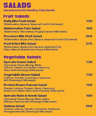 The Yellow Straw menu 2