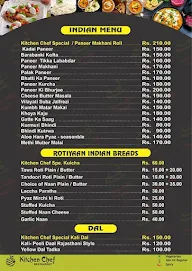 Kitchen Chef Restaurant menu 2