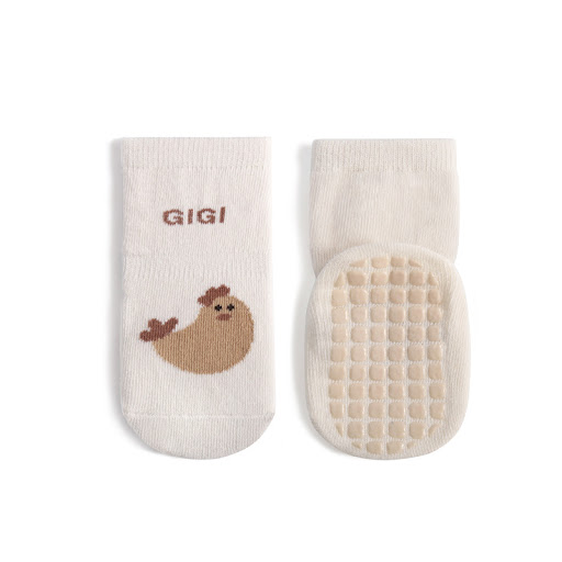 Title 1, Childrens Mid-calf Cute Cartoon Non-slip Dotte...