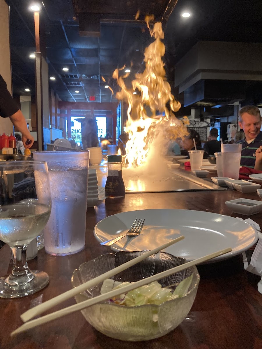 Gluten-Free at Rokbonki Japanese Steakhouse