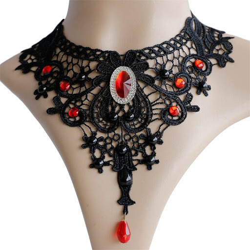 Title 3, European and American style black clavicle chai...