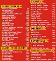 Kulcha Junction menu 3