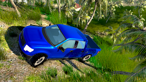 4x4 Off-Road Truck Simulator: Tropical Cargo APK MOD screenshots 1