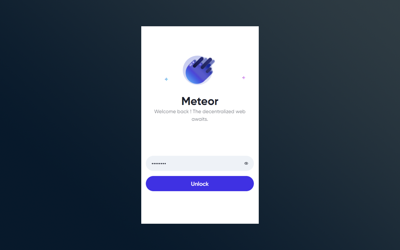 Meteor Wallet Preview image 0