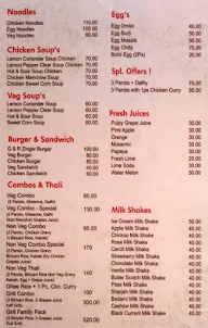 Grills & Rolls menu 1