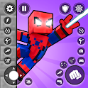 Icon Mr Rope Attack Spider Fighting