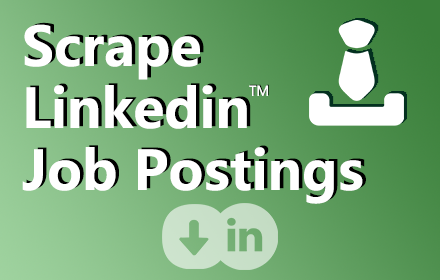 Linkedin Job Scraper - linkeder.com small promo image