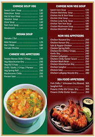 Malini's Fine & Dine Restaurant menu 6