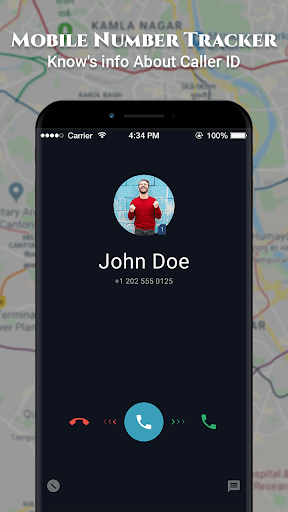 Screenshot Mobile Number Location Tracker