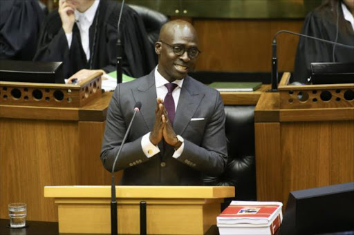 Finance Minister Malusi Gigaba Picture: ESA ALEXANDER