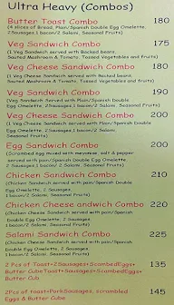 The Breakfast menu 4