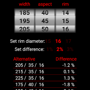 Tire Calculator - Pro.apk 1.3