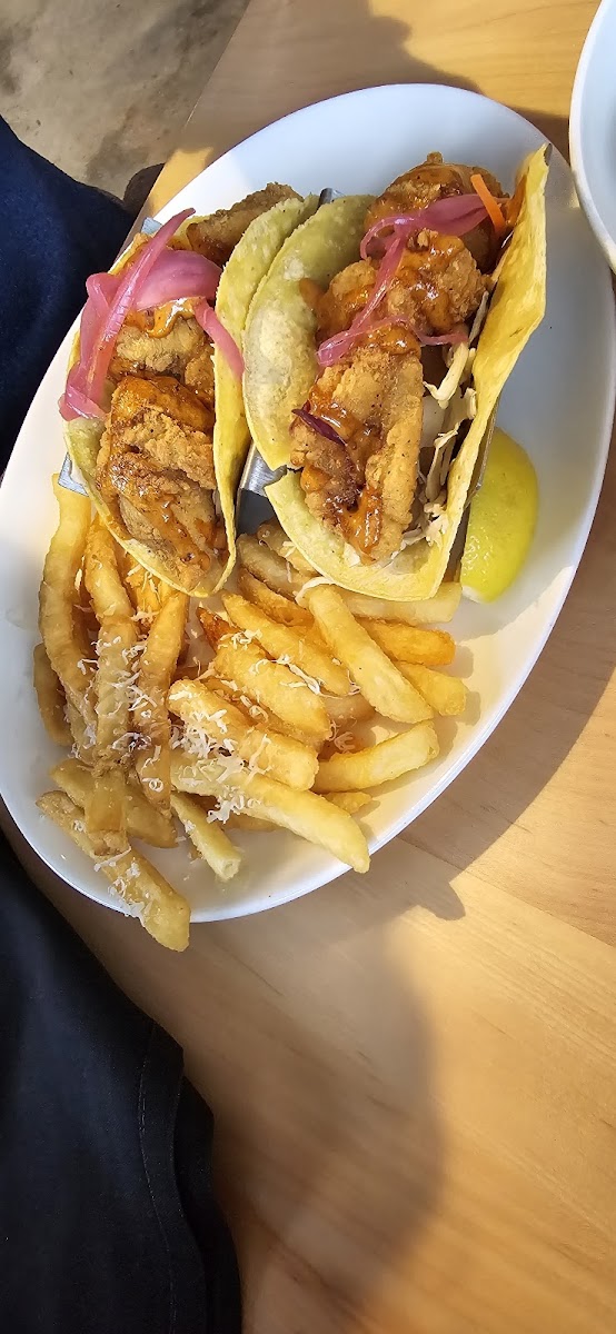 Haddock tacos