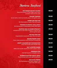 The Red Ginger menu 2