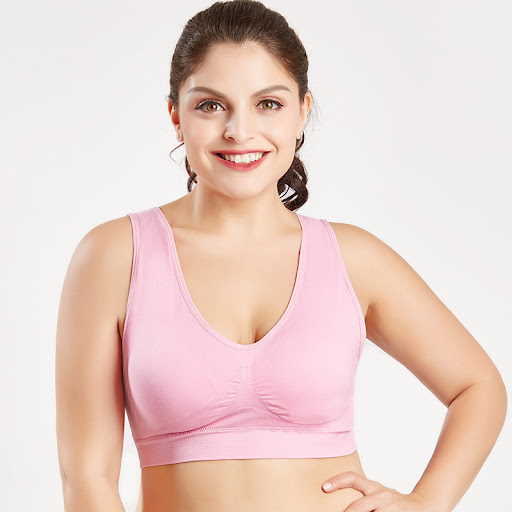 Title 11, No Steel Rim Sports Bra for Enlargement and Sha...