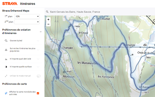 Strava Enhanced Maps