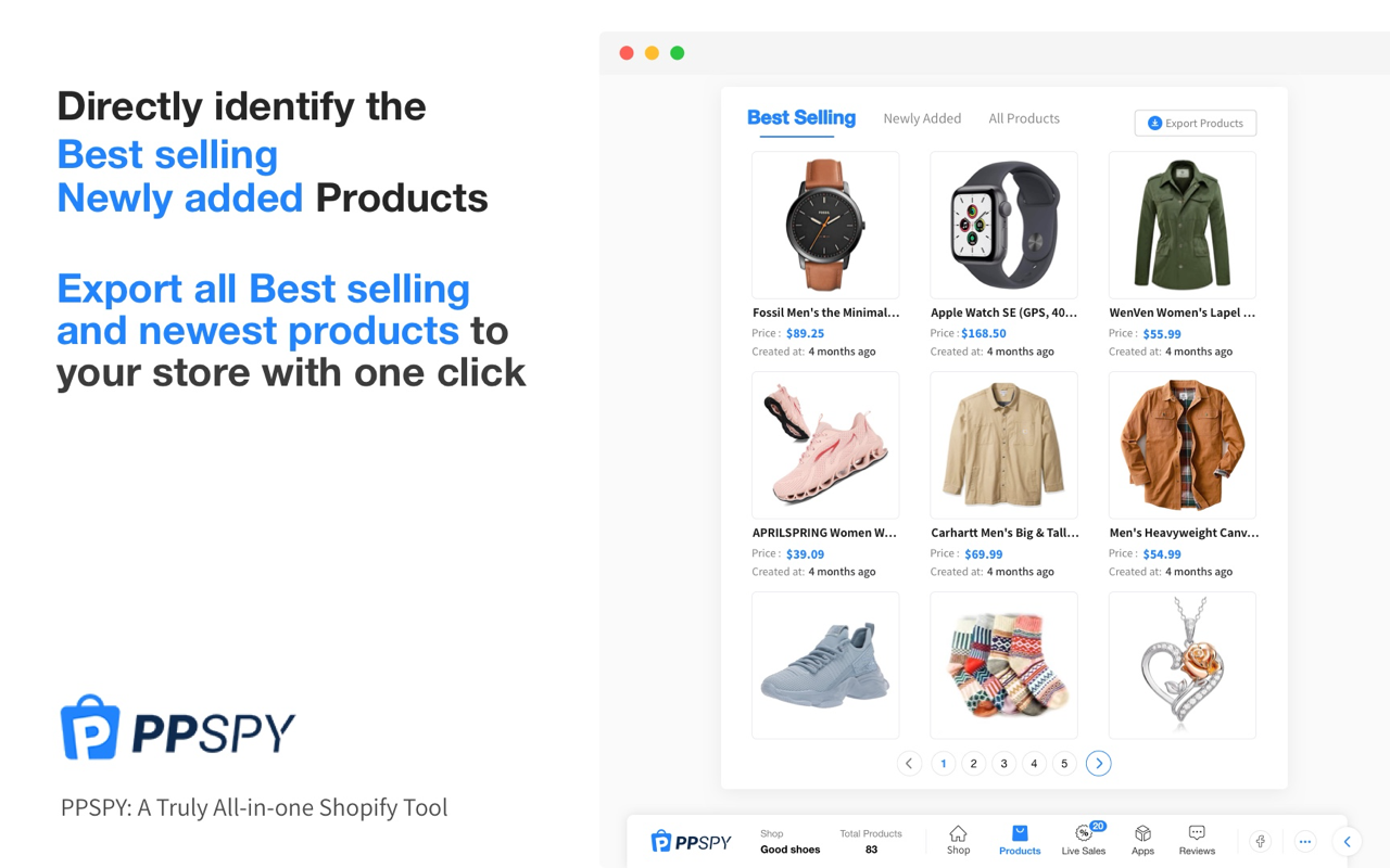 PPSPY-Shopify Spy & Dropship Tool Preview image 4