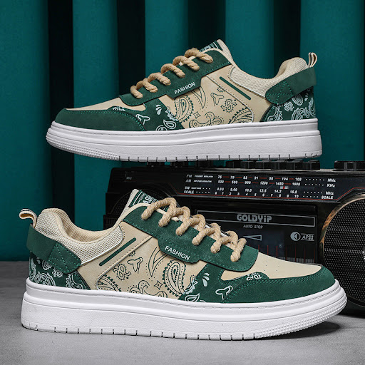 Title 4, Mens All-match Sports Retro Trendy Sneakers, V...