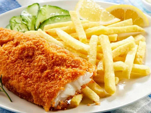 Fish Fry With Fries & Cold Drink