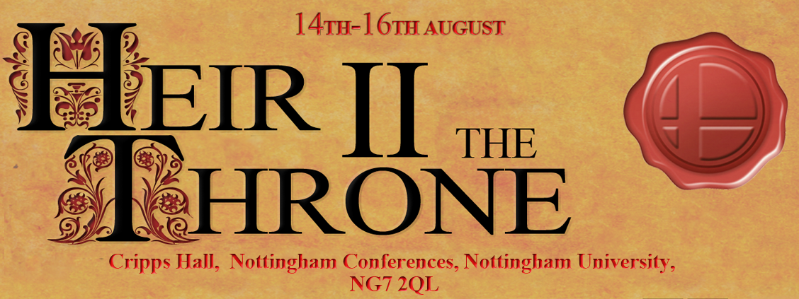 Heir II the Throne 14th-16th August 2015