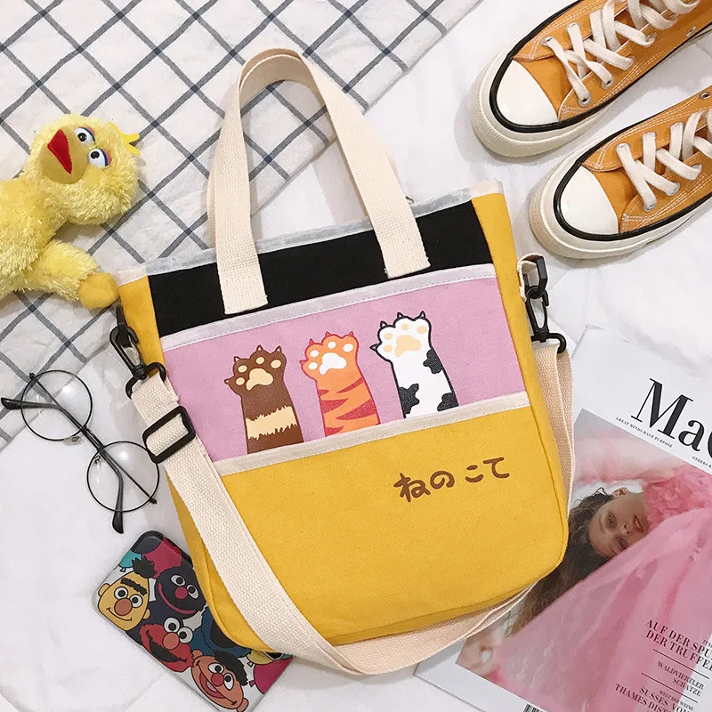 Title 5, Bolsa de ombro casual fashion com fofa patinha ...