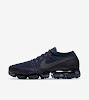 air vapormax black college navy