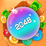 Cover Image of Herunterladen Lucky 2048 - Merge Ball and Win Free Reward 1.0 APK