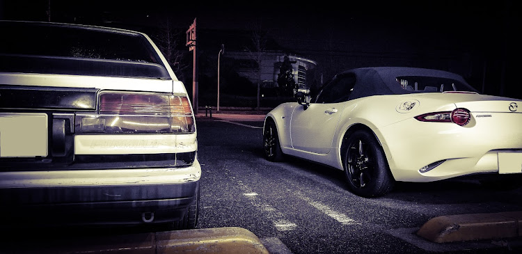 ロードスターのレビンといっしょ・ハチロク　AE86・ツーリング・南港徘徊・ナイトミーティングに関するカスタム事例の投稿画像1枚目