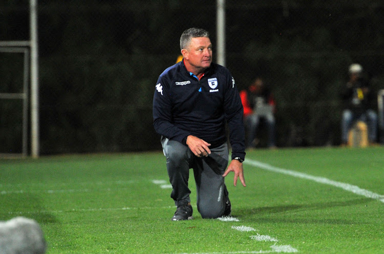 Bidvest Wits head coach Gavin Hunt during 2017 Telkom Knockout game against Baroka FC at Bidvest Stadium in Gauteng Johannesburg South Africa on 04 November 2017.