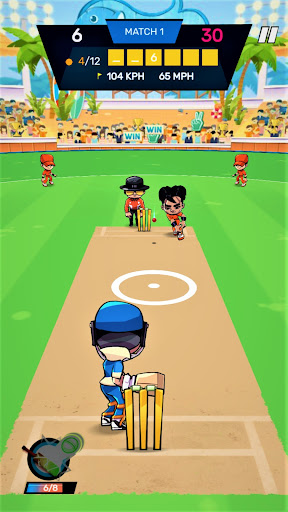 Screenshot World Cricket game League 2024