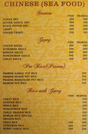Janata Tawa & Grill menu 