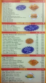 Quality Bakers menu 2