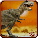 Cover Image of Télécharger Tyrannosaure Rex Jurassic Sim 1.52 APK